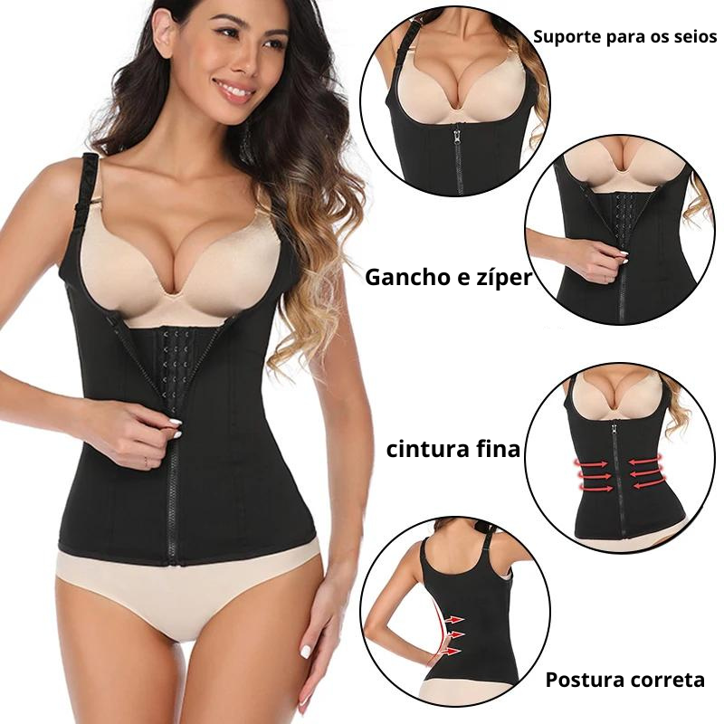 Cinta Modeladora Com Fecho Duplo - Shape Confort